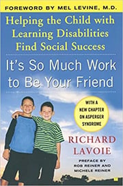 its so much work to be your friend richard lavoie